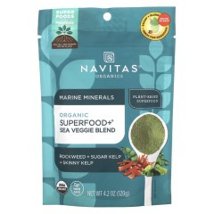 Navitas Organics, Marine Minerals, смесь органических суперпродуктов и морских овощей, 120 г (4,2 унции)